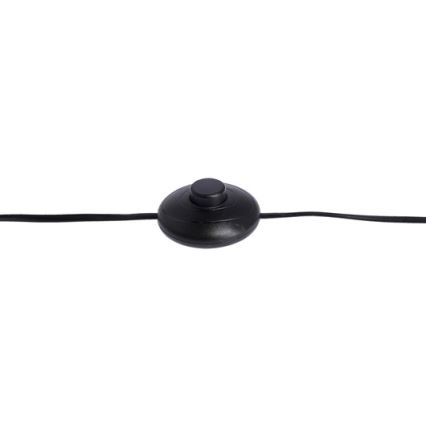 Stojací lampa RENO 1xE27/40W/230V černá