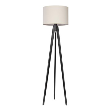 Stojací lampa ROLLER 1xE27/60W/230V wenge krémová