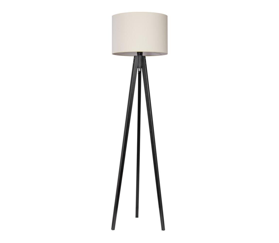 Venti Stojací lampa ROLLER 1xE27/60W/230V wenge krémová VE0390