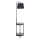 Stojací lampa se stolkem 1xE27/60W/230V USB černá