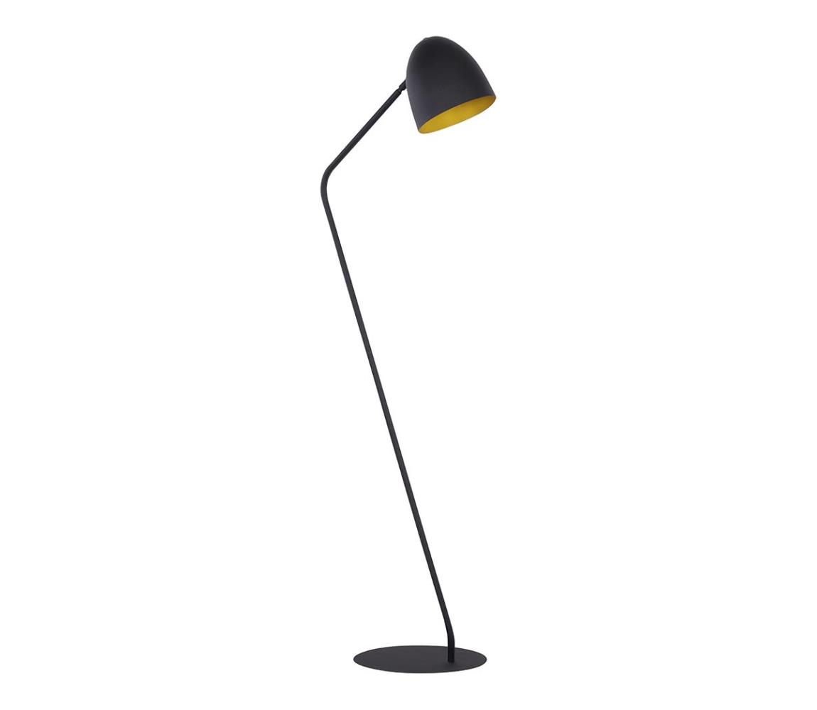 TK Lighting Stojací lampa SOHO 1xE27/15W/230V černá/zlatá TK5037