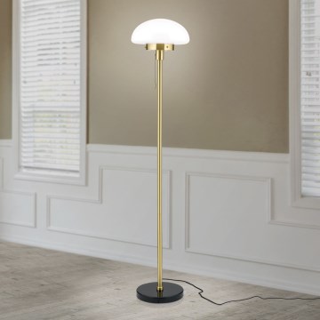 Stojací lampa SPARTA 1xE27/40W/230V zlatá/černá