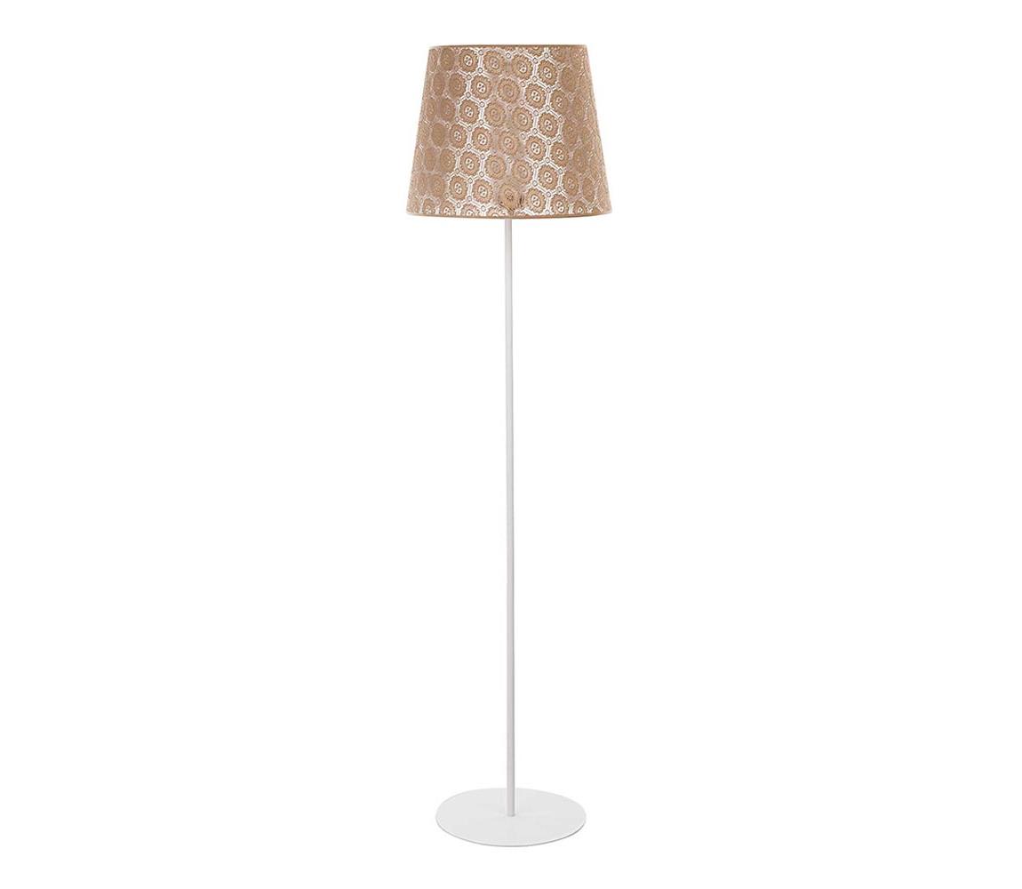 Duolla Stojací lampa SYMPHONY 1xE27/40W/230V hnědá DU8221