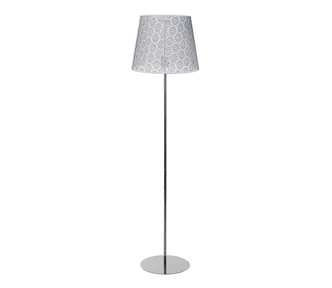 Duolla Stojací lampa SYMPHONY 1xE27/40W/230V šedá DU8226