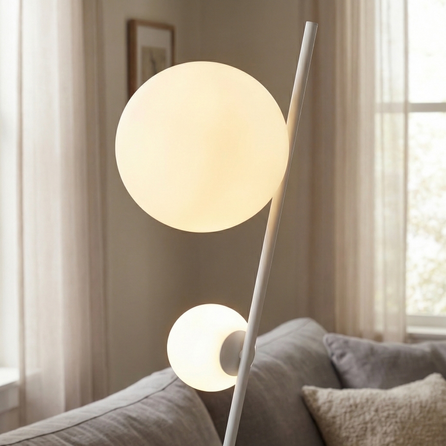 Stojací lampa TATU 2xG9/8W/230V bílá