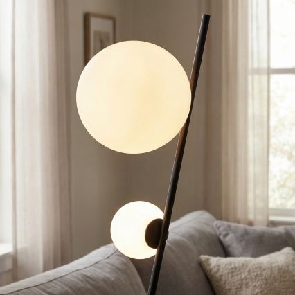 Stojací lampa TATU 2xG9/8W/230V černá