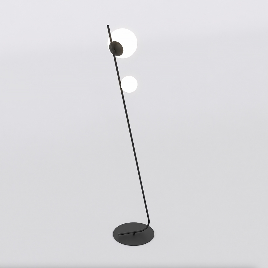 Stojací lampa TATU 2xG9/8W/230V černá
