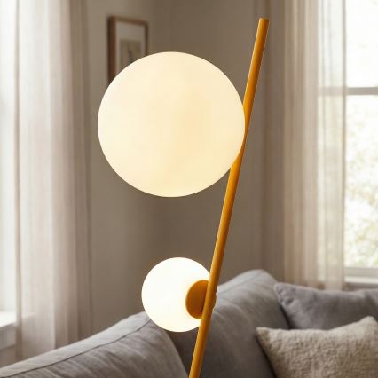 Stojací lampa TATU 2xG9/8W/230V oranžová