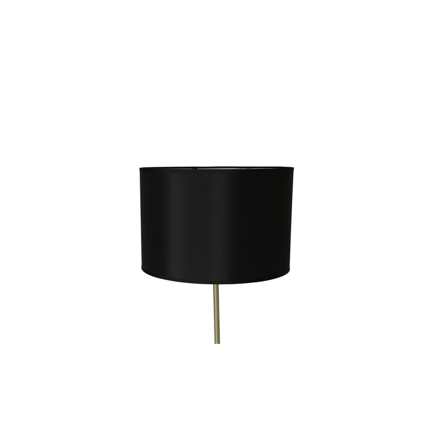 Stojací lampa TEGOLA 1xE27/60W/230V černá/zlatá