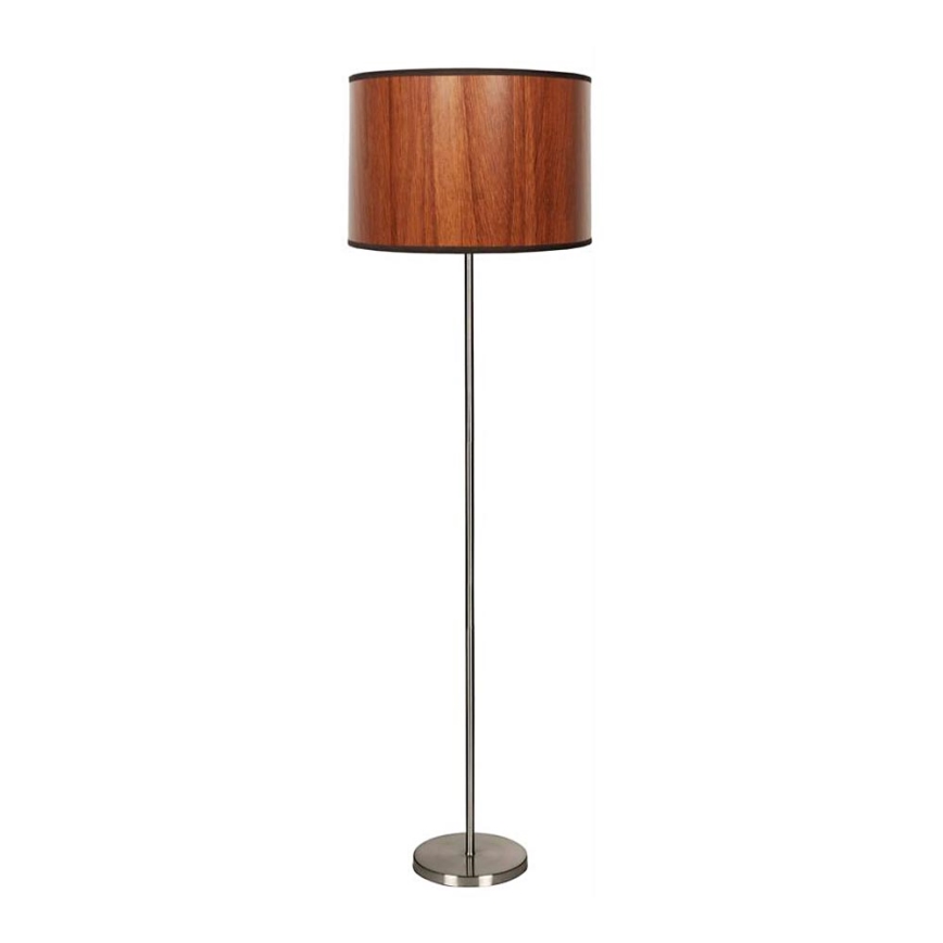 Stojací lampa TIMBER 1xE27/60W/230V hnědá/matný chrom