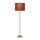 Stojací lampa TIMBER 1xE27/60W/230V hnědá/matný chrom