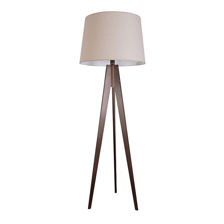 Stojací lampa TRION 1xE27/60W/230V béžová 164 cm