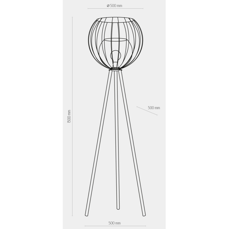 Stojací lampa UNIVERSO 1xE27/60W/230V