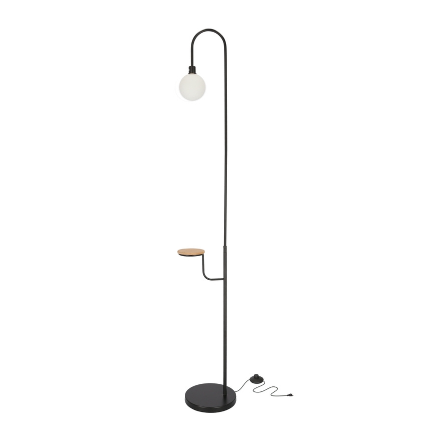 Stojací lampa VANITY 1xG9/40W/230V černá