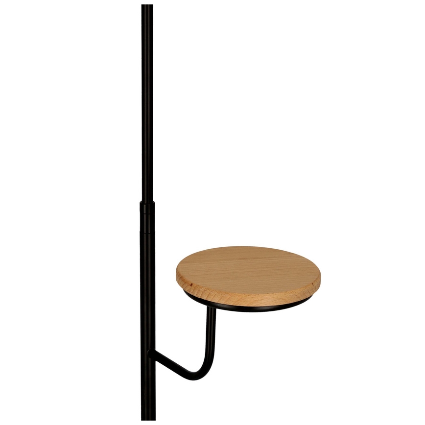 Stojací lampa VANITY 1xG9/40W/230V černá