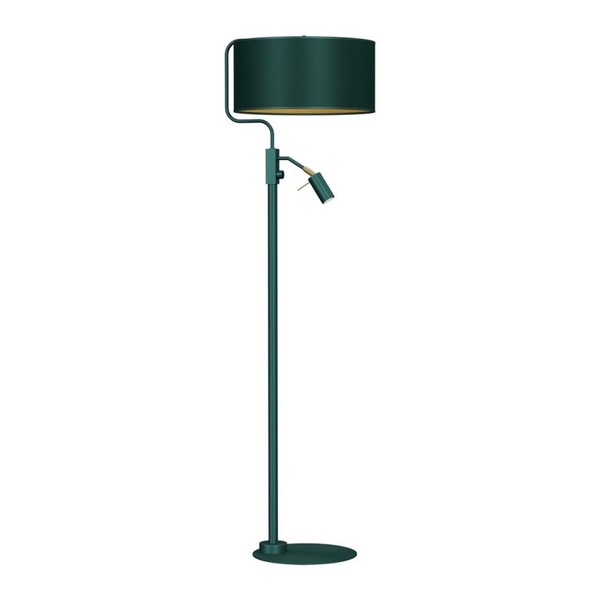 Stojací lampa VERDE 1xE27/60W/230V + 1xGU10-MR11/7W zelená