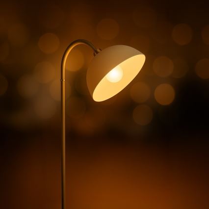 Stojací lampa ZACK 1xE27/15W/230V béžová