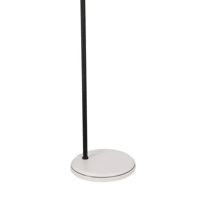 Stojací lampa ZUMBA 1xE27/40W/230V bílá/černá