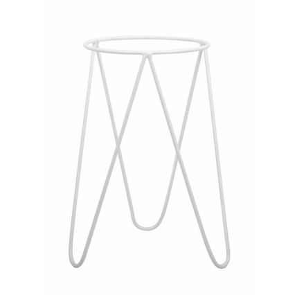 Stojan na květináč LOFT 50x30 cm bílá