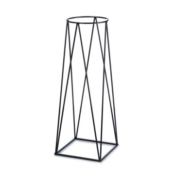 Stojan na květináč TRIANGL 80x30 cm černá