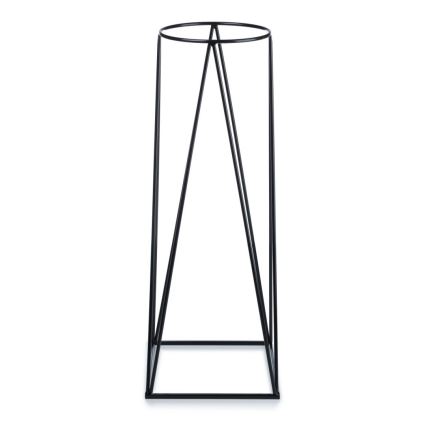 Stojan na květináč TRIANGL 80x30 cm černá
