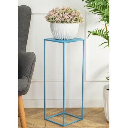 Stojan na květiny 70x24 cm modrá
