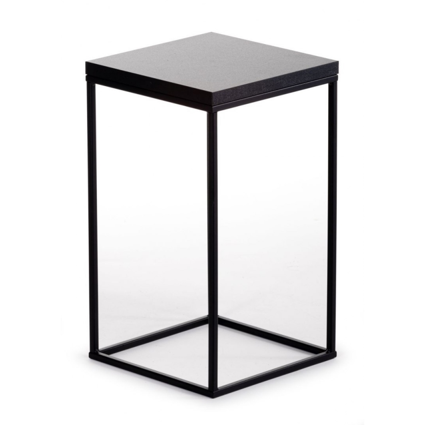 Stojan na květiny BASICLOFT 40x24 černá