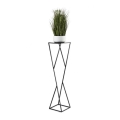 Stojan na květiny LOFT 100x23,5 cm černá
