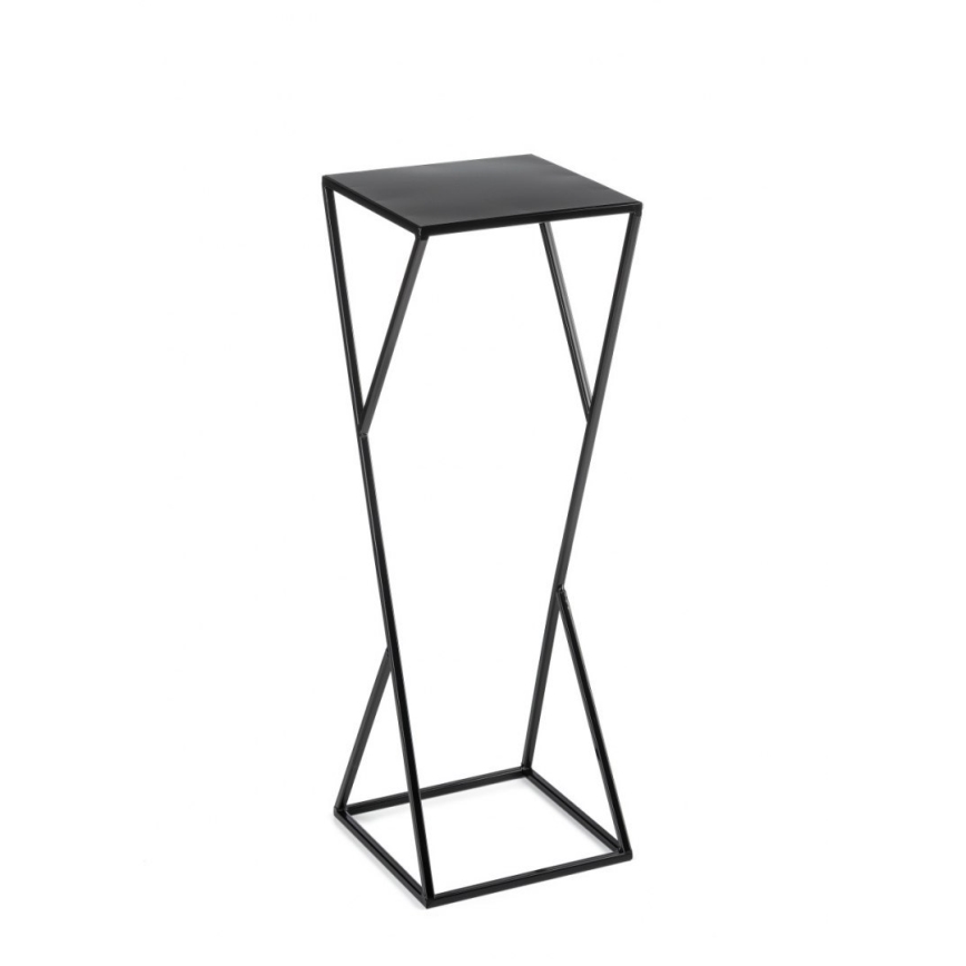 Stojan na květiny LOFT 70x23,5 cm černá