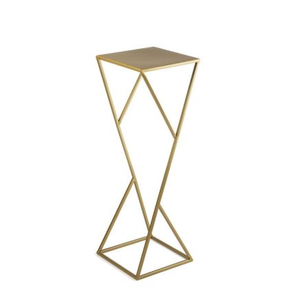 Stojan na květiny LOFT 70x23,5 cm zlatá