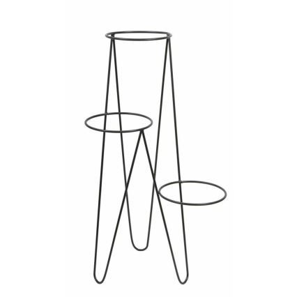 Stojan na květiny LOFT 95x45 cm černá