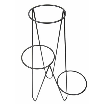 Stojan na květiny LOFT 95x45 cm černá