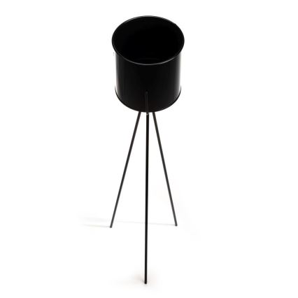 Stojan na květiny TRIPOD 110x25 cm černá