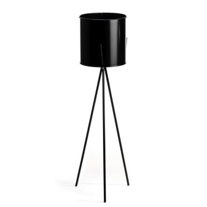 Stojan na květiny TRIPOD 80x25 cm černá