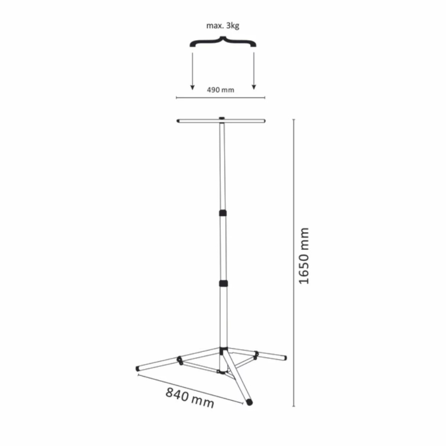 Stojan na reflektor 165 cm