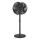 Stojanový ventilátor 120W/230V 2x pr. 40 cm černá + dálkové ovládání