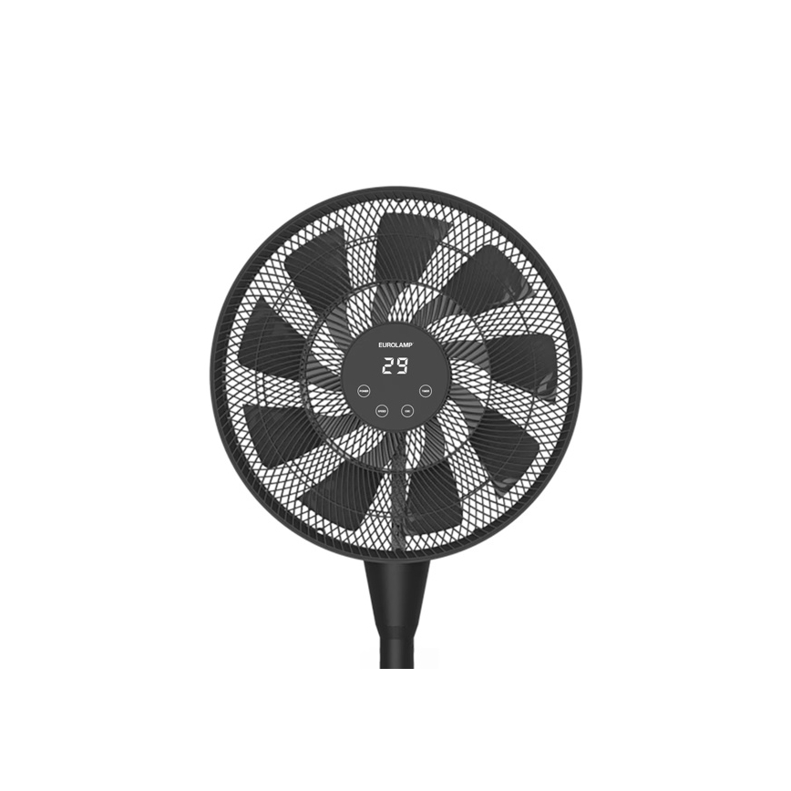 Stojanový ventilátor 25W/230V pr. 40 cm černá + dálkové ovládání