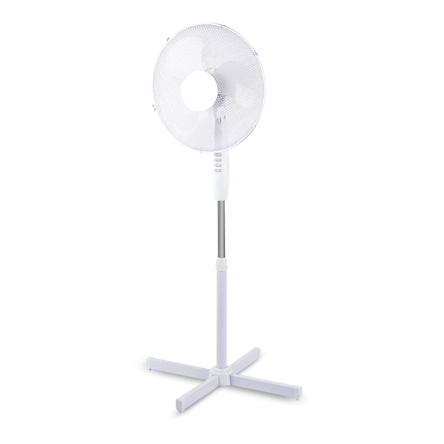 Stojanový ventilátor 42W/230V pr. 40 cm bílá