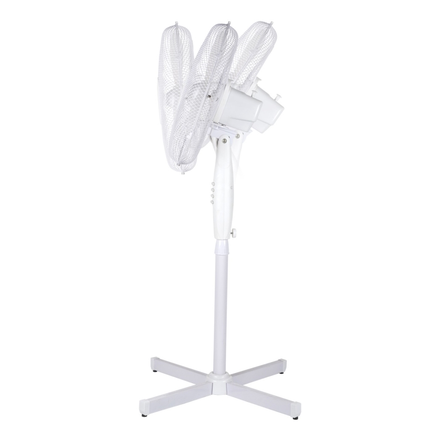Stojanový ventilátor 42W/230V pr. 40 cm bílá