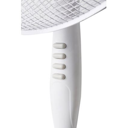 Stojanový ventilátor 42W/230V pr. 40 cm bílá