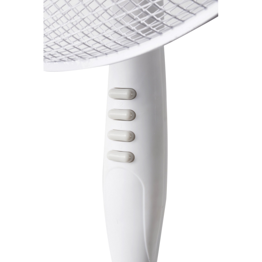 Stojanový ventilátor 42W/230V pr. 40 cm bílá