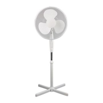 Stojanový ventilátor 45W/230V pr. 40 cm bílá