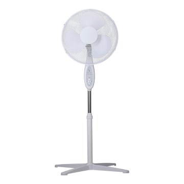 Stojanový ventilátor 45W/230V pr. 40 cm bílá