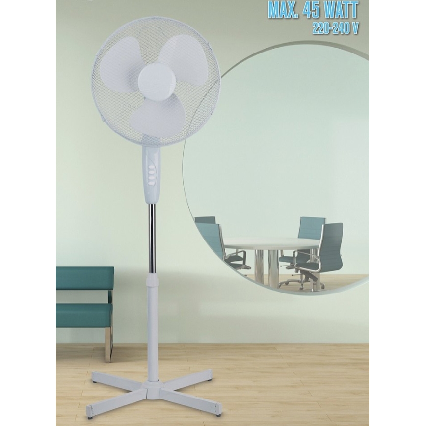 Stojanový ventilátor 45W/230V pr. 40 cm