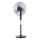 Stojanový ventilátor 65W/230V 145 cm černá + dálkové ovládání