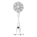 Stojanový ventilátor s mlhovým efektem 50W/230V 126 cm bílá + dálkové ovládání