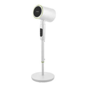Stojanový ventilátor s ohřívačem 50W/2200W/230V pr. 20 cm bílá