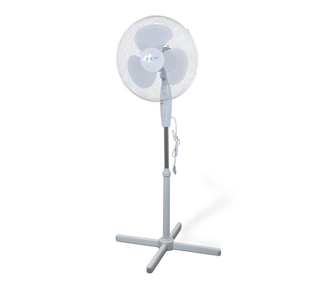 Polux Stojanový ventilátor STP FF-40W2 40W 40cm bílá SA1181