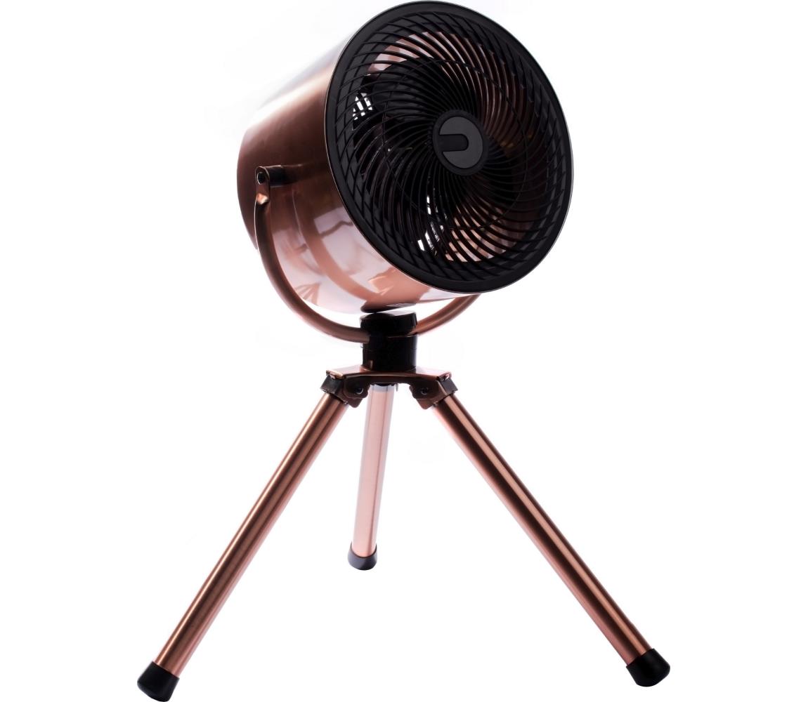 Milagro Stojanový ventilátor TRIPOD 40W/230V bronzová MI0835