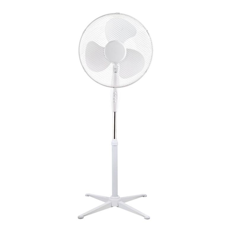 Stojanový ventilátor VIENTO 45W/230V pr. 40 cm bílá